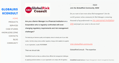 Desktop Screenshot of globalriskconsult.com